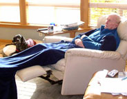 Dad and Sam, Nov 2006