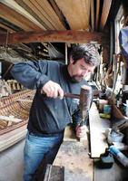Tom Rancich at work